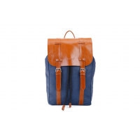 sugrbag Rocky backpack jeansblue/brown