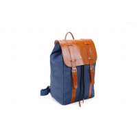 sugrbag Rocky backpack jeansblue/brown