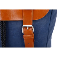 sugrbag Rocky backpack jeansblue/brown